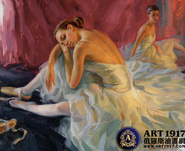 《芭蕾舞舞者》 - art1917俄罗斯油画网