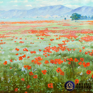 《罂粟花》 - art1917俄罗斯油画网