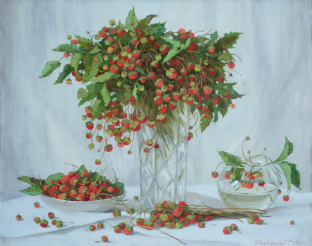 《小草莓 》油画 2015年 50-60cm.jpg