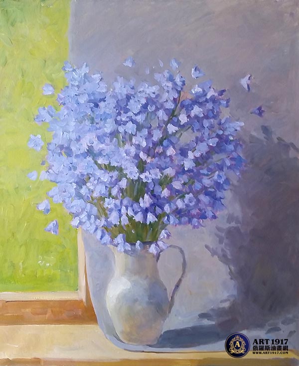 《风铃草》 - art1917俄罗斯油画网