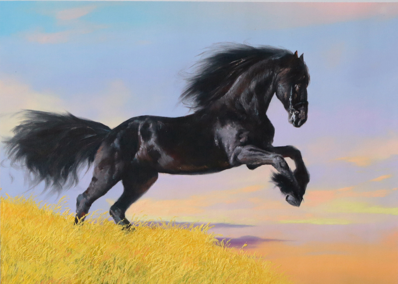 33,彼得罗夫·伊万 《黑马》2019年 布面油画.jpg