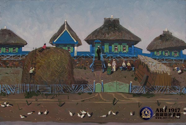 《初春》 - art1917俄罗斯油画网